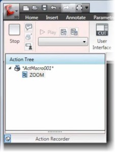 Creating Zoom Macros with the Action Recorder