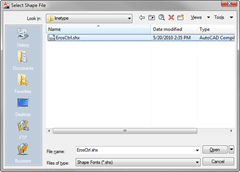 Select Shape File